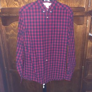H&M logg button down worn once